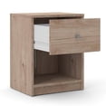 thumbnail image 4 of Tvilum Portland Contemporain 1 Tiroir Table de Chevet en Jackson Hickory, 4 of 7