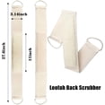 thumbnail image 2 of Loofah Body Scrubber, Natural Shower Loofah, Exfoliating Back Scrubber for Shower Set - Loofah Sponge Pads & Body Sponge Scrubber, Deep Clean & Invigorate Your Skin, for Men and Women, 2 of 5