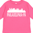 thumbnail image 4 of Inktastic Philadelphia Pennsylvania Skyline Pa Cities Boys or Girls Long Sleeve Toddler T-Shirt, 4 of 5