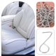 thumbnail image 2 of 100pcs Car Seat Cover Hook Seat Covers Hanger Hooks Locking Hooks Card Fixing Fasteners, 2 of 4