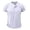 White, variant on Mens Henley T-shirts Cotton Short Sleeve Shirts Solid Color Casual Slim Fit Summer Tops for Everyday Wear