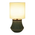 thumbnail image 3 of Sagebrook Home Modern 18"H Glass Novelty Table Lamp, Set Of 2 - 9" x 9" x 18", 3 of 10