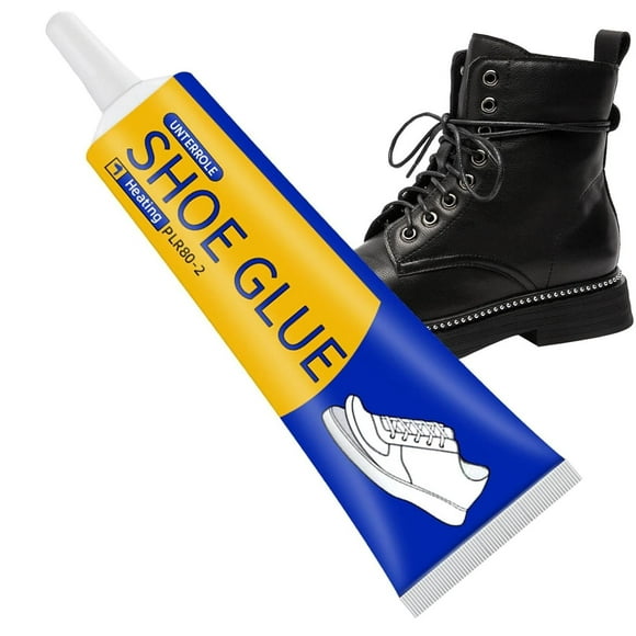 Liquidation! Glue pour Chaussures, Colle pour Chaussures, Réparation de Semelle de Shoe Goo, Colle de Réparation de Chaussures Adhésif de Réparation de Semelle Transparente, Colle de Réparation de Chaussures de Qualité Instantanée, Colle de Réparation de Chaussures pour Espadrilles Bottes Sacs à Main en Cuir