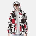 thumbnail image 2 of Balery Cute Dog Sudadera ligera de manga larga con capucha y protección solar UPF 50+ para hombre y mujer, ideal para pesca y running-Medium, 2 of 7