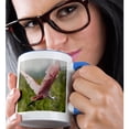 thumbnail image 2 of 3drose, Pantanal, Brazil, Roseate Spoonbill Bird - Sa04 Jmc0043 - Joe and Mary Ann Mcdonald, 15oz Two-tone Blue Mug, 2 of 6
