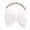 White, variant on LNMQLPDBS Baby Girls Headbands Cute Stretchy Hair Bows Headband Big Bow Hair Bands Handmade Baby Hair Accessories for Newborn Babies Infant Toddlers Kids