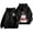 Black, variant on HGIEYS Womens Zip Up Hoodies with Pockets 2026 Fall Winter Casual Long Sleeve Hooded Sweatshirts Y2k Track Travel Jacket
