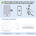 thumbnail image 4 of Remote Control Page Turner Ring for , Bluetooth E-Reader Controller,Camera Shutter D07 Pro, 4 of 5