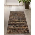 thumbnail image 3 of Rugs.com Saturn Collection Rug – 9 Ft Runner Blue Medium Rug Perfect For Hallways, Entryways, 3 of 9