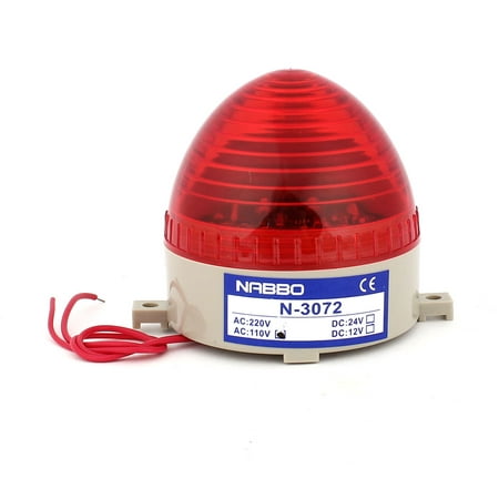 Industrial  110V  Red  Blinking Warning Light Flash Signal Tower