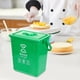 thumbnail image 2 of Cesto de basura Cubo de basura de alimentos Cubo de compost portátil Cubo de compost de cocina con tapa 10L, 2 of 5
