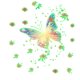 thumbnail image 2 of Pegatinas de mariposas que brillan en la oscuridad | Adhesivos de pared autoadhesivos para dormitorio y decoración de fiestas, 2 of 8