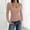 Pink, variant on HOMBOM Square Neck Tops for Women Gray Long Sleeve Pullover Basic Solid Slim Fit T Shirt