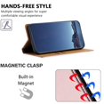 thumbnail image 4 of Leather For Apple iPhone 17e / 16e 6.1-inch Case , Stitching design Flip  Wallet Leather Case With Card Holder Magnetic Closure Shockproof Kickstand Protective Phone Cases Cover,Rose gold, 4 of 7