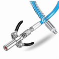 thumbnail image 1 of Grease Coupler with 30cm Hose Gear Grease Nozzle Heavy-Duty Quick Release Grease Coupler 10000PSI T, 1 of 5