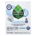 thumbnail image 3 of Seventh Generation Dishwasher Detergent Packs for sparkling dishes Free & Clear Dishwasher tabs 20 count, 3 of 5