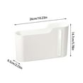 thumbnail image 3 of xaoyunyn Wall Mounted Kitchen Garbage Bag Organizer No Drill Easy Access Pull Out System for Home Garage Office Space Optimization, 3 of 9