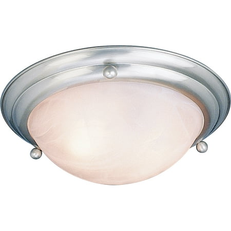 

Volume Lighting V6502 Lunar 2 Light 16 Wide Flush Mount Bowl Ceiling Fixture - Nickel