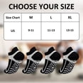 thumbnail image 5 of Non Slip Grip Socks for Men, PUTUO Cotton Pilates Hospital Fitness Sports Socks for Men with Grips, 4 Pairs, Size 13-15, 5 of 8