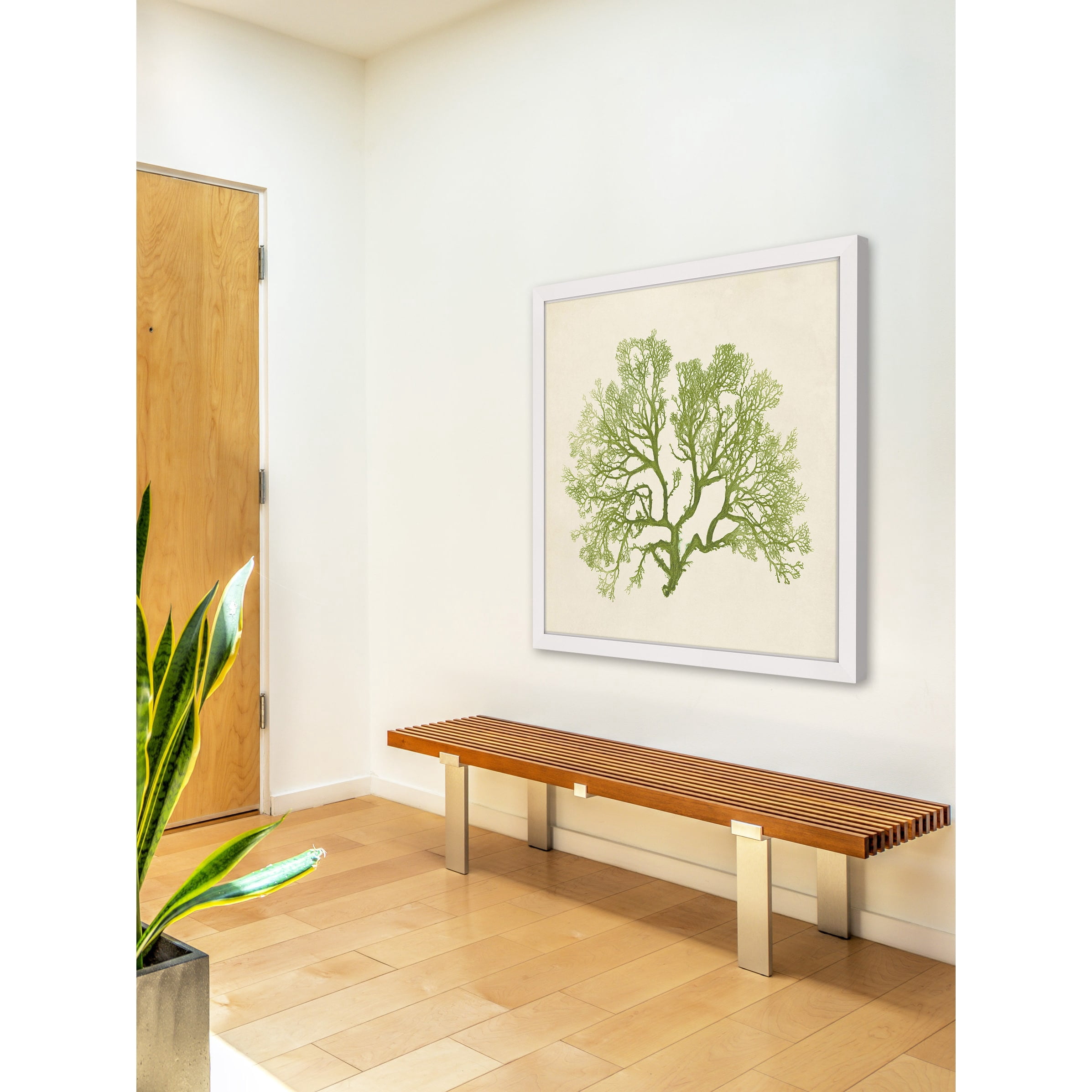 Marmont Hill "Chromatic Seaweed VI" Framed Painting Print
