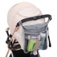 thumbnail image 5 of RV 2 Red de compras azul para cochecitos, bolsas de compras, red universal, bolsillo de malla en la parte trasera del cochecito, bolsillos de almacenamiento Se adapta a la mayoría de las manijas, 5 of 5
