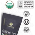 thumbnail image 4 of Sunwarrior Organic Prebiotic Fiber Supplement Powder for Gut Health Support & Digestive Harmony, 8 Oz, 4 of 8