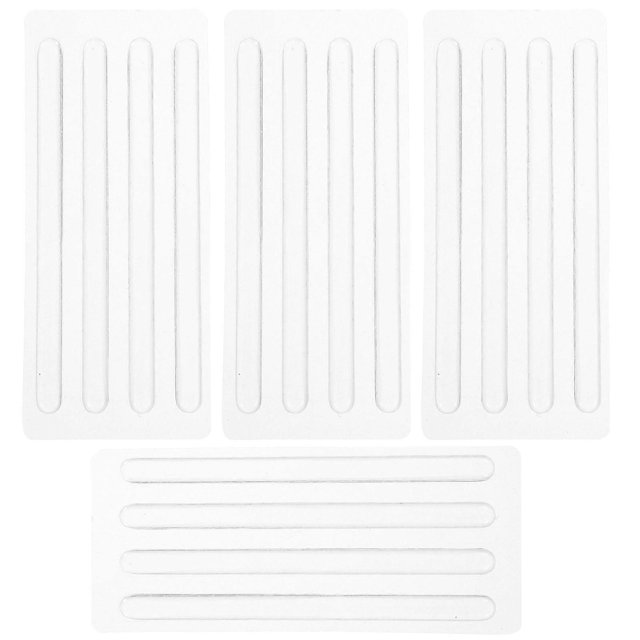 4 pcs Clear Silicone Thin Adhesive Tape Anti-wear foot Stickers High Heel Shoes Cushion Affixed Care