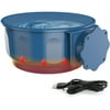 Heated Pet Bowl Wire Crate/Cage Removable Hanging Water Dish Small Capacity