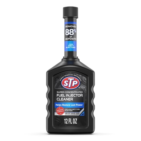 STP Super Concentrated Fuel Injector Cleaner - 12 FL OZ