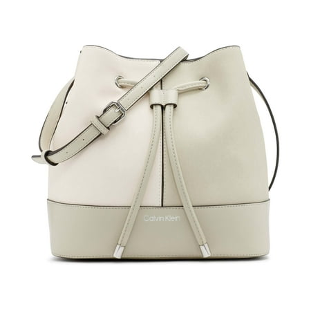 Calvin Klein Gabrianna Novelty Bucket Shoulder Bag, Cherub White ...