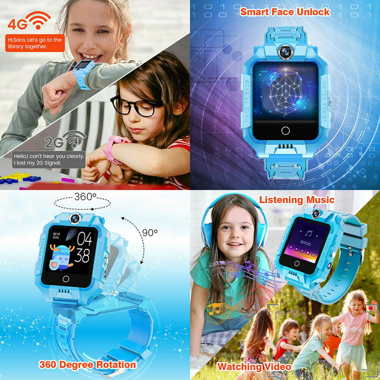 SaveFamily Superior Children's Smart Watch with Camera, Calls, SOS Button,  Anti-Bullying, Private Chat, College Mode, Messages and Waterproof GPS  Watch for Kids Smartwatch, Black : : Fashion