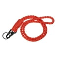 thumbnail image 3 of Uxcell 21.7" Paracord Neck Lanyard Keychain Braided Strong Lanyard with Clip and Key Ring Red, 3 of 5