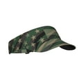 thumbnail image 2 of Disketp Jungle Green Camo Usa Flag Sun Visors for Women Men Unisex Tennis Golf Visor Hat Adjustable Summer Hats Sport Outdoor Visor Hat UV Protection Cap, 2 of 8
