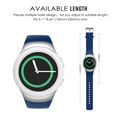 thumbnail image 5 of Gear S2 Watch Band, Amerteer Sports Replacement Silicone Watch Band Strap For Samsung Gear S2 SM-R720/SM-R730 Smartwatch, 5 of 8