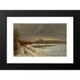 thumbnail image 2 of Eduard Majsch 24x17 Black Modern Framed Museum Art Print Titled - View of Bratislava (1891), 2 of 5