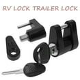thumbnail image 5 of Trailer Lock Coupler Lock for Trailer Car Lock Trailer Pin Lock Iron 4.50X4.00X2.00CM, 5 of 6