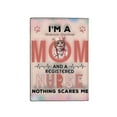 thumbnail image 2 of I'm a American Shorthair Mom and a Registered Nurse Nothing Scares Me Travel Passport Wallet Cat Lover Kitten Owner Gifts PU Leather Passport Holder Cover - 00002, 2 of 5