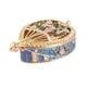 thumbnail image 5 of Joyero de esmalte, tocador, joyero, organizador de joyas moderno para mujer. Azul, 5 of 9