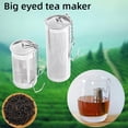 thumbnail image 3 of Tea Strainer - Stainless Steel Tea Strainer Loose Leaf Tea Loose lef Tea Strainer - Fine Mesh Tea Strainer & Steeper for Rooibos, Flower Tea, Teapots, Spices, Black Tea, 3 of 8
