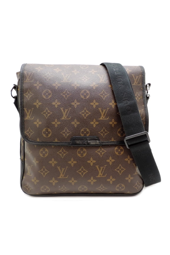 Pre-Owned Louis Vuitton Bass MM Women's/Men's Shoulder Bag M56715 (Discontinued) Monogram...