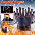 thumbnail image 3 of All Season Thermal Gloves for Men and Women Windproof Touchscreen Work Running Cycling Driving Hiking Outdoor Sports Activities, 3 of 5