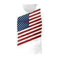 thumbnail image 4 of FUZHIQ Men's 4th of July Independence Day Tank Top American Flag Design Sleeveless Muscle Shirt Casual Breathable Vest for Street Gym Summer Wear,XXL, 4 of 4