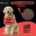 thumbnail image 4 of Turkey Chips for Dogs 12 oz, Dehydrated Turkey Chip Treats, All Natural, Single Ingredient, Healthy Treats, Made in USA, for Small, Medium & Large Dogs, 12 oz., 4 of 6