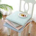 thumbnail image 2 of 1 PCS Square Chair Cushions for Dining Chairs, 40x40cm High Memory Foam Seat Cushions Non-Slip Washable Pad Soft Fluffy Chair Pads with Removable Cover for Home Office School Restaurant, 2 of 15
