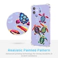 thumbnail image 5 of Swiming Turtle Clear Case for iPhone 12,Aesthetic Art Design Case for Men Women,Unique Soft Transparent TPU Bumper Case Cover, 5 of 5
