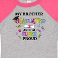 thumbnail image 4 of Inktastic My Brother Graduated and I'm Super Proud Boys or Girls Baby Bodysuit, 4 of 5