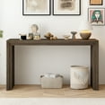 thumbnail image 2 of Harper & Bright Designs Minimalist Wood Console Table forLiving Room and Entryway , Natural, 2 of 12