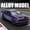 PURPLE BOX, variant on Challenger Hellcat Toy Car for 1: 32 Scale Die Cast Metel Cars Toy Pull Back Hellcat Model Cars With Sound and Light Hellc