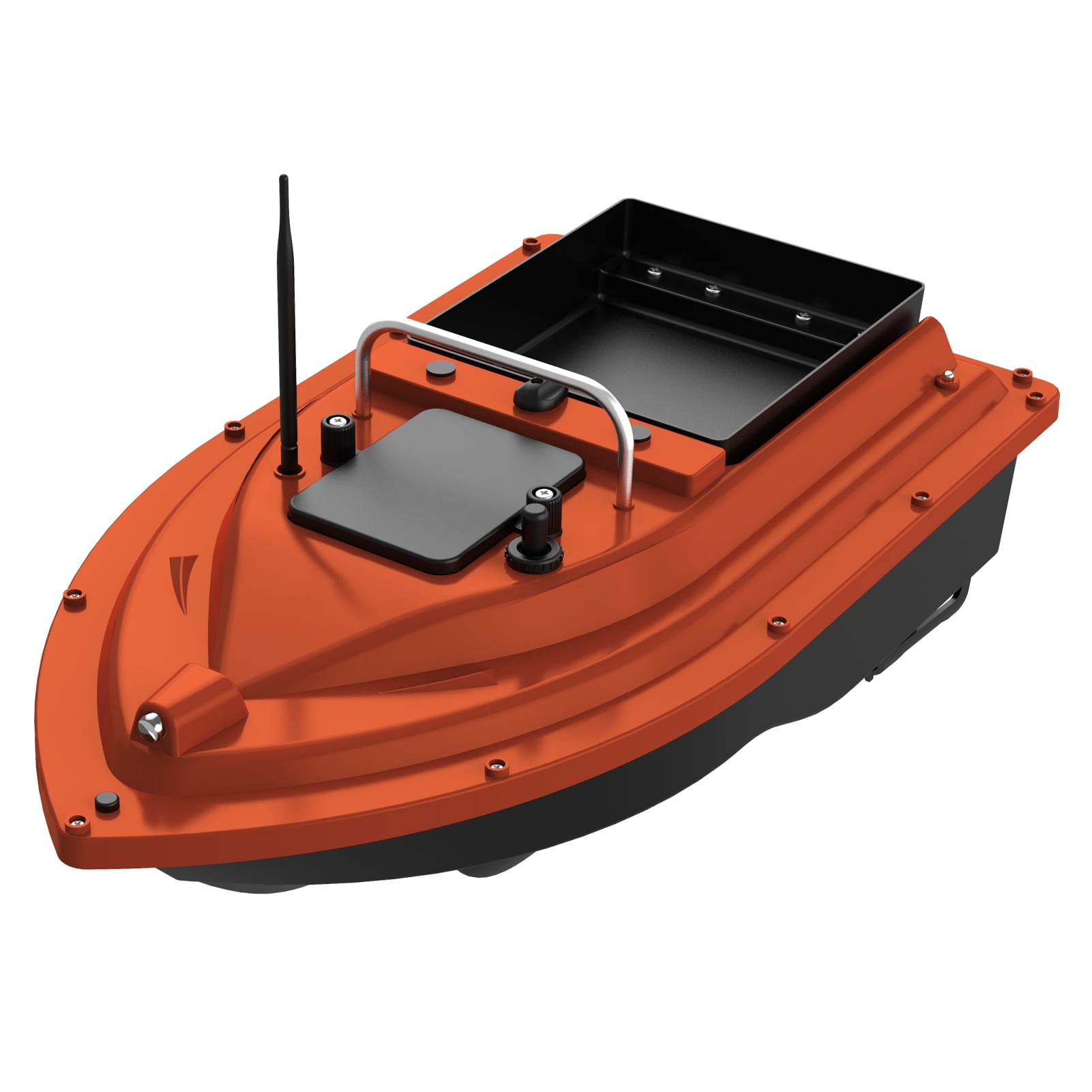  OUOQNUE RC Bait Boat for Fishing, Wireless Long Distance Remote  Control Fishing Bait Nesting Ship, Dual Motor, 2kg Load Capacity, Yaw  Correction : Sports & Outdoors