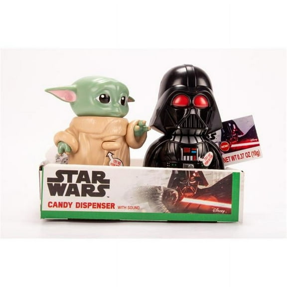 Disney 880155020SET Star Wars Darth Vader & The Child Candy Dispenser with Sound